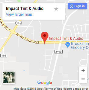 Impact Tint and Audio Google Maps